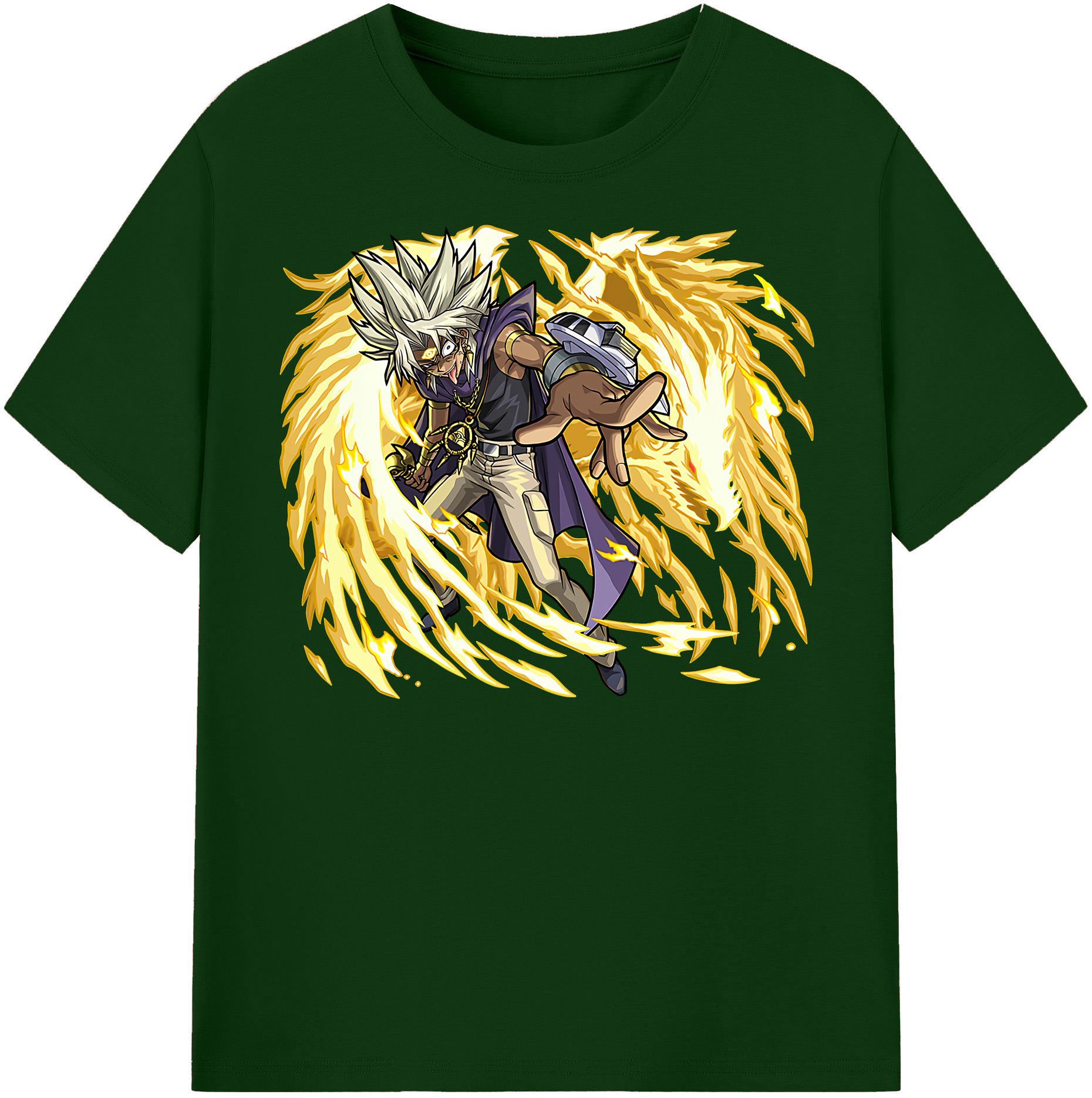（画像用） 遊☆戯☆王 Yu-Gi-Oh! 綿100％半袖Tシャツ（フロントプリント）